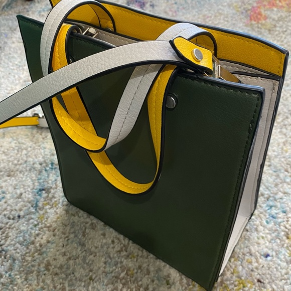 Zara Colorblock Crossbody/Hand Bag! - Picture 3 of 5